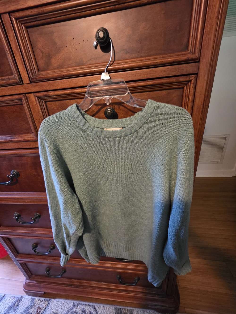 Altar'd State Sage Green Crewneck Sweater